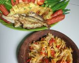 Foto langkah ke 3 dari resep 16. Sambal Mangga / Kerabu Asam.