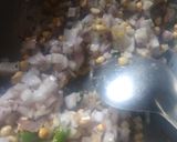 A picture of step 2 of Vegetables Sagu.