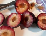 A picture of step 1 of Plum Chicken.