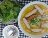 Hình bước làm 6 của món Bún chả cá miền trung
