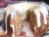 Torta de zanahoria 🥕 con glaseado de queso crema