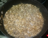 Foto del paso 4 de la receta: Macarrones con chanpiñones y pollo 