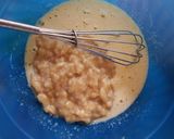 Foto langkah ke 4 dari resep Bolu pisang kukus lembut tanpa mixer.