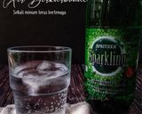 Gambar langkah 1 resipi Pineapple lime mojito.