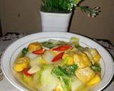Foto langkah ke 4 dari resep Tumis Tahu Sawi Putih.