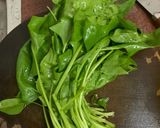涼拌菠菜的食譜步驟1照片