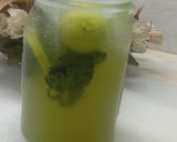 A picture of step 6 of Mint lemonade margarita.