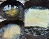 A picture of step 3 of Fried Masala Cassava.