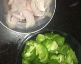A picture of step 1 of Masala malai Kadai paneer.