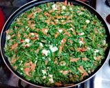 Foto del paso 8 de la receta: Tortilla de pollo con espinaca