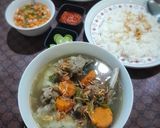 Foto langkah ke 4 dari resep Sop Kambing Anti Bau Prengus (Empuk Tanpa Presto).