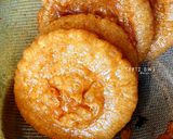 Foto langkah ke 9 dari resep Kue Kucur/ Cucur Gula Merah Nyerat Nyarang Lembut.