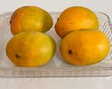 A picture of step 9 of Sunshine Bliss-No-Bake Mango Cheesecake.