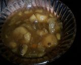 A picture of step 3 of Sweet Potato in jaggery.