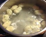 A picture of step 8 of Carrot Soup with Grießklöchen (Semolina Dumplings).