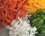 Foto del paso 4 de la receta: “Pollo” agridulce (hecho con soya)