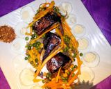 A picture of step 7 of Pan grilled fish with veggie sauce.