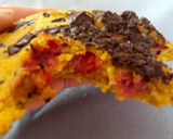 Foto del paso 4 de la receta: Cookies gigantes de calabaza frambuesa y chocolate