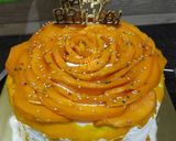 मैंगो रोज केक (Mango Rose Cake Recipe in Hindi) रेसिपी चरण 10 फोटो