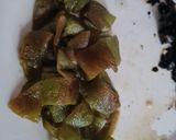 Foto del paso 2 de la receta: Hummus con morrón verde asado en la hornalla 🫑🫕