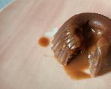 A picture of step 7 of Steamed Milo Lava Cake.