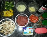 Foto langkah ke 1 dari resep Creamy Menemen Beef (eggless).