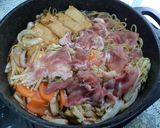 รูปขั้นตอนการทำที่ 4 ของ Sukiyaki แบบง่ายๆ (すき焼き)