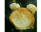 A picture of step 5 of Dal toast.