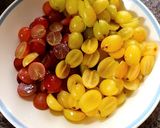 A picture of step 2 of Salad - appetizer "Grape".