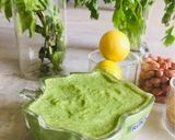 A picture of step 2 of Mint coriander chutney.