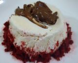 A picture of step 1 of Cake and Icecream Pie.
