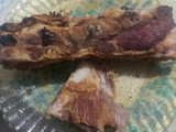 Empanadas de cerdo reciclando