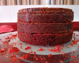Foto del paso 13 de la receta: Red Velvet Naked cake de coco