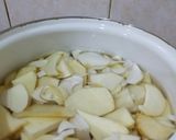 Foto langkah ke 2 dari resep Juhu Singkah Enyuh / Sayur Umbut Kelapa.