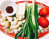 Hình bước làm 1 của món Canh riêu chay