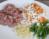 รูปขั้นตอนการทำที่ 2 ของ ไข่เค็มหมูสับ