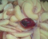 Gyümölcskrémleves(alma+szilva) tojáshab-galuskával recept fázis 1 fotója