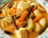 Foto langkah ke 4 dari resep Gulai Sayur Tahu.