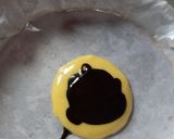 A picture of step 5 of Zebra Cake.