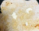 A picture of step 3 of Sweet cheesy paratha with choco syrup.