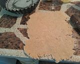 Foto del paso 4 de la receta: Tarta de crema pastelera y dulce de batata con crumble