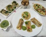 A picture of step 5 of Satvik salsa in vrat special Platter.