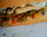 Foto del paso 3 de la receta: Bocadillo de tofu a la plancha y pisto