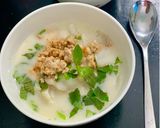 Hình bước làm 4 của món Bánh canh tôm thịt cốt dừa