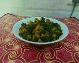 मेथी आलू (Methi aloo recipe in Hindi) रेसिपी चरण 4 फोटो