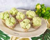 Foto langkah ke 5 dari resep Bolu Kukus Pandan (2 telur).