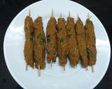 A picture of step 3 of Sheesh Kebab(cook in pan).