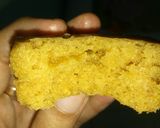 Foto langkah ke 7 dari resep Bolu kukus merah simpel no mixer.