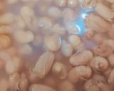 A picture of step 1 of Rajma.