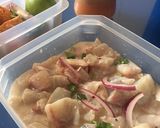 Foto del paso 4 de la receta: Ceviche de dorada para llevar 🏖 ⛰